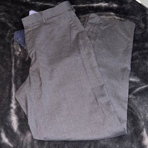 Gray dress pants